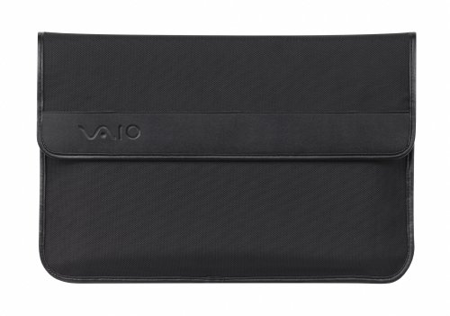 Sony Vaio Schutztasche VGPCP26 für alle aktuellen VAIO Notebooks von 41.6 cm (16,4 Zoll) bis 43,9 cm (17,3 Zoll), schwarz von Sony