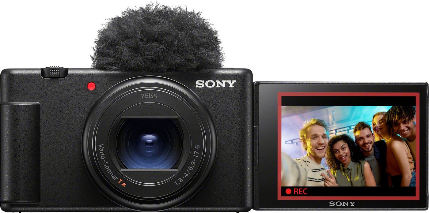 Sony Vlog-Kamera ZV-1 II 4K Ultra HD Video Systemkamera (20,1 MP, 2,7x opt. Zoom, Bluetooth, WLAN (Wi-Fi) von Sony