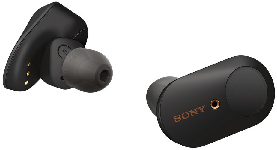 Sony WF-1000XM3 True Wireless Noise Cancelling Kopfhörer schwarz von Sony