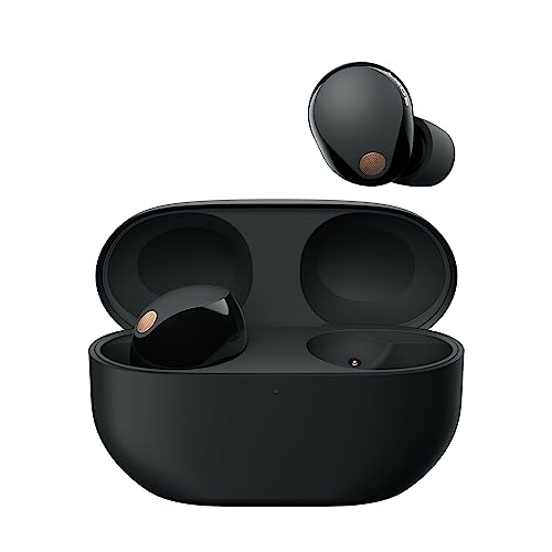 Sony WF-1000XM5 Kabellose Noise Cancelling Kopfhörer, Bluetooth, In-Ear-Kopfhörer, Mikrofon, bis zu 24 Stunden Akkulaufzeit, Schnellladefunktion, IPX4, iOS & Android kompatibel - Schwarz, klein Sony WF-1000XM5 Kabellose Noise Cancelling Kopfhörer, Bluetooth, In-Ear-Kopfhörer, Mikrofon, bis zu 24 Stunden Akkulaufzeit, Schnellladefunktion, IPX4, iOS & Android kompatibel - Schwarz, klein von Sony