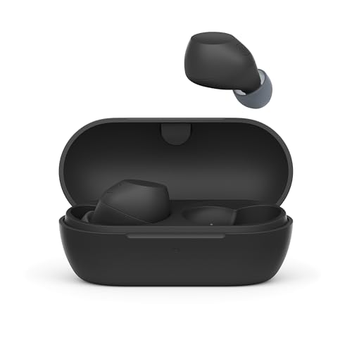 Sony WF-C710NSA Truly Wireless Noise Cancelling Earbuds, leichte Kopfhörer, Touch-Bedienung, Multipoint-Verbindung, IPX4, bis zu 40 HR-Akku, Quick Charge, iOS & Android - Schwarz Sony WF-C710NSA Truly Wireless Noise Cancelling Earbuds, leichte Kopfhörer, Touch-Bedienung, Multipoint-Verbindung, IPX4, bis zu 40 HR-Akku, Quick Charge, iOS & Android - Schwarz von Sony