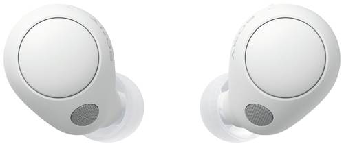Sony WFC700NW.CE7 HiFi In Ear Kopfhörer Bluetooth® Stereo Weiß Noise Cancelling Ladecase, Schwei� von Sony