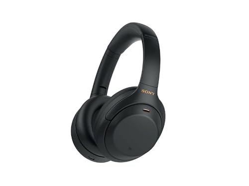 Sony WH-1000XM4 Wireless Industry Leading Noise Canceling Overhead Headphones with Mic for Phone-Call and Alexa Voice Control, Black von Sony