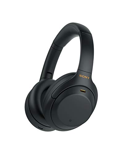 Sony WH-1000XM4 kabellose Bluetooth Noise Cancelling Kopfhörer (30h Akku, Touch Sensor, Headphones Connect App, Schnellladefunktion, optimiert für Amazon Alexa, Headset mit Mikrofon) Schwarz von Sony