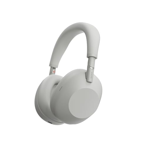 Sony WH-1000XM6 Flagship Noise Cancelling Over-Ear Wireless Kopfhörer, Signature Hi-Res Sound, ultimativer Komfort, faltbarem Design, strapazierfähige Tasche, 30 Std-Akku, iOS & Android - Silber Sony WH-1000XM6 Flagship Noise Cancelling Over-Ear Wireless Kopfhörer, Signature Hi-Res Sound, ultimativer Komfort, faltbarem Design, strapazierfähige Tasche, 30 Std-Akku, iOS & Android - Silber von Sony