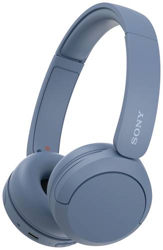 Sony WH-CH520 On Ear Headset Bluetooth® Stereo Blau Mikrofon-Rauschunterdrückung Batterieladeanzei von Sony