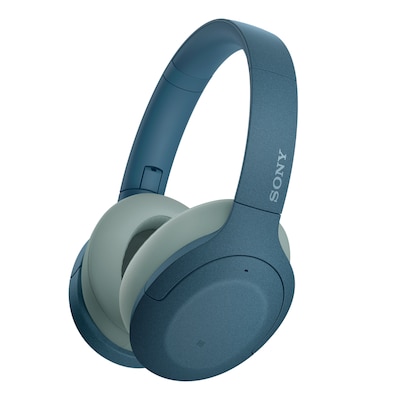 Sony WH-H910N Over-Ear Bluetooth-Kopfhörer mit Noise Cancelling, Hi-Res, blau von Sony