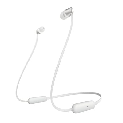 Sony WI-C310 Bluetooth In Ear Kopfhörer Voice Assistant Neckband weiß-metallic von Sony