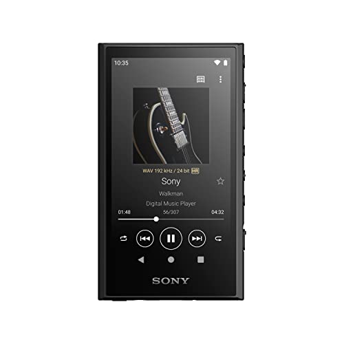 Sony Walkman NW-A306 Touchscreen MP3 Player - 32GB, Bis zu 36h Akkulaufzeit, Verbesserte Soundqualität, Wi-Fi-kompatibel für direkten Musikdownload & Musikstreaming, schwarz von Sony