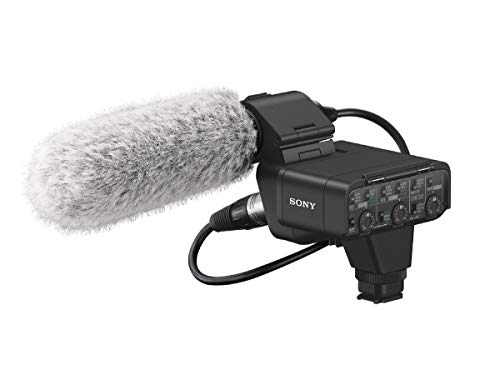 Sony XLR-K3M Adapter Set mit XLR-Box und Richtmikrofon, black von Sony
