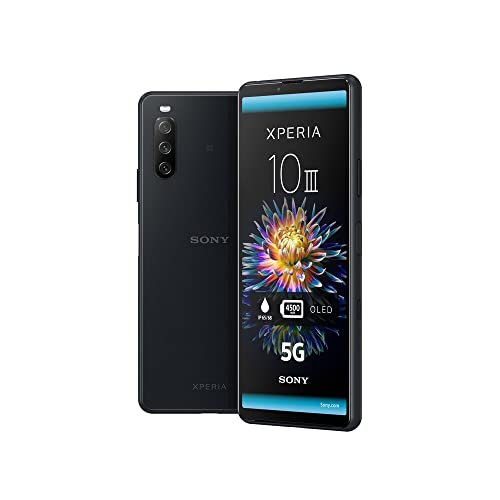 Sony Xperia 10 III 15,2 cm (6") Double SIM hybride Android 11 5G USB Type-C 6 Go 128 Go 4500 mAh Noir von Sony
