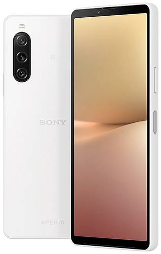 Sony Xperia 10V 5G Smartphone 128GB 15.5cm (6.1 Zoll) Weiß Android™ 13 Dual-SIM von Sony