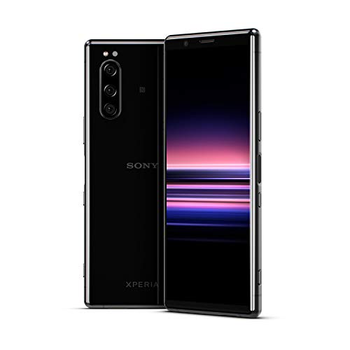 Sony Xperia 5, 6.1” FHD+ HDR OLED 21:9 Display, 6GB RAM, 128GB Speicher, Schwarz [Exklusiv bei Amazon] von Sony