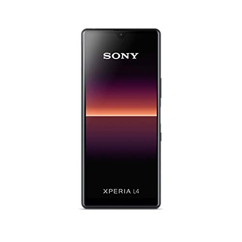 Sony Xperia L4 Smartphone (15,7 cm (6.2 Zoll) 18: 21:9 Wide HD+ Display, Triple-Kamera, Android 9 SIM Free, 3 GB RAM, 64 GB Speicher) Schwarz von Sony