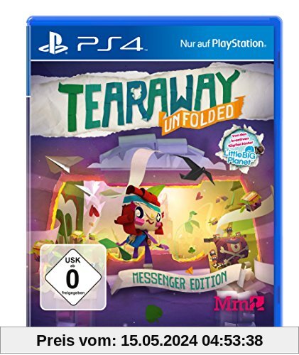 Tearaway: Unfolded - Messenger Edition (exklusiv bei Amazon.de) - [PlayStation 4] von Sony
