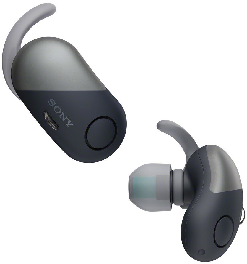 WF-SP700N Bluetooth-Kopfhörer schwarz von Sony