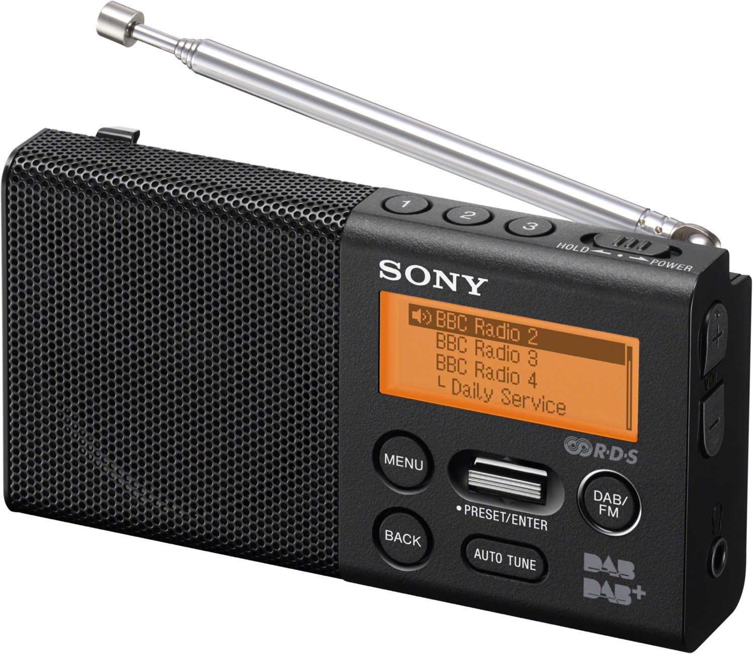 XDR-P1DBPB Taschenradio schwarz von Sony