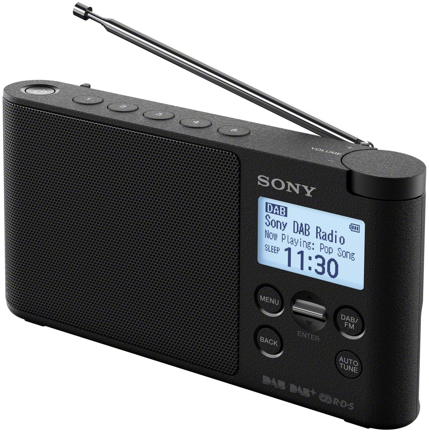 XDR-S41 Portables Radio schwarz von Sony