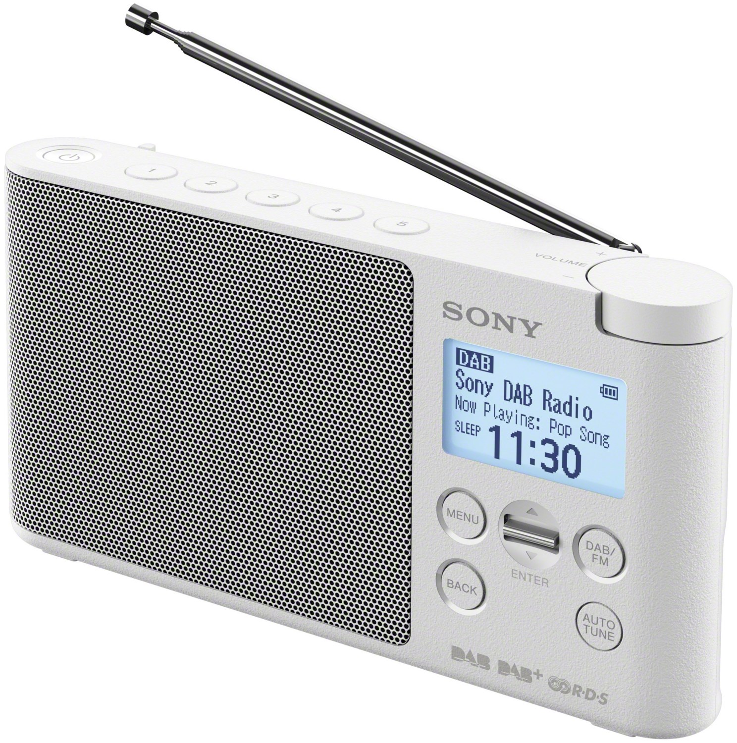 XDR-S41 Portables Radio weiß von Sony