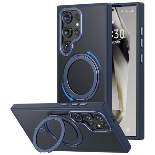 SooPii Hülle für Samsung S24 Ultra mit 360° Drehbarem Magnetischem Ringständer, Kompatibel mit MagSafe, Schutzh in Militärqualität, Schlanke Handyhülle für S24 Ultra 6,8" SooPii Hülle für Samsung S24 Ultra mit 360° Drehbarem Magnetischem Ringständer, Kompatibel mit MagSafe, Schutzh in Militärqualität, Schlanke Handyhülle für S24 Ultra 6,8" von SooPii