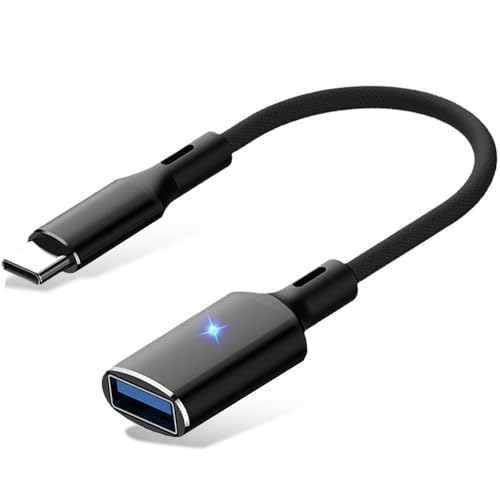 Adapter USB C auf USB 3.0, OTG Typ C Stecker auf USB Buchse Adapter, USB C Adapter Kabel, kompatibel mit iPhone 16 Pro Max/15 Pro Max, iPad Pro, MacBook Pro/Air, Samsung Galaxy, Huawei Adapter USB C auf USB 3.0, OTG Typ C Stecker auf USB Buchse Adapter, USB C Adapter Kabel, kompatibel mit iPhone 16 Pro Max/15 Pro Max, iPad Pro, MacBook Pro/Air, Samsung Galaxy, Huawei von Sooiiyu