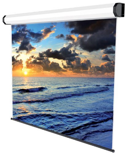 'SOPAR Electric Professional 90 16: 9 White Projection Screen – Projection Screens (2195 mm, 110 mm, 16.5 kg, 2195 x 110 x 110 mm, White, White/Black) von Sopar