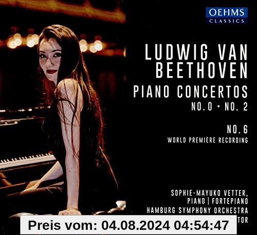 Klavierkonzerte 0,2 und 6 von Sophie-Mayuko Vetter