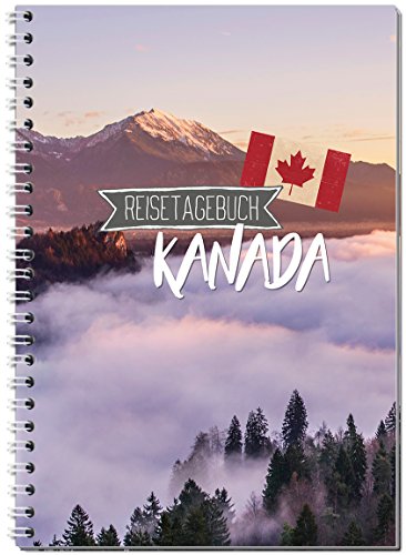 Reisetagebuch Kanada zum Selberschreiben/Notizbuch A5 Ringbuch mit 120 Seiten/Packliste, Reiseplan, Zitate, Fun Facts, spannende Reise-Challenges... - Von Sophies Kartenwelt von Sophies Kartenwelt