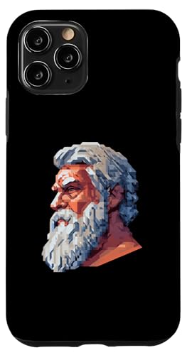 Sophokles 8 Bit Hülle für iPhone 11 Pro von Sophocles And Ancient Greece Art Designs