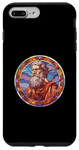 Sophokles Buntglas Hülle für iPhone 7 Plus/8 Plus Sophokles Buntglas Hülle für iPhone 7 Plus/8 Plus von Sophocles And Ancient Greece Art Designs