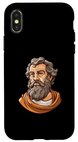 Sophokles Comic Hülle für iPhone X/XS Sophokles Comic Hülle für iPhone X/XS von Sophocles And Ancient Greece Art Designs