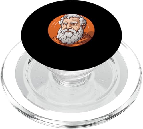 Sophokles Comic PopSockets PopGrip für MagSafe von Sophocles And Ancient Greece Art Designs