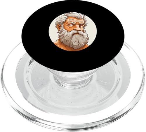 Sophokles Comic PopSockets PopGrip für MagSafe Sophokles Comic PopSockets PopGrip für MagSafe von Sophocles And Ancient Greece Art Designs