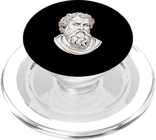 Sophokles Comic PopSockets PopGrip für MagSafe von Sophocles And Ancient Greece Art Designs