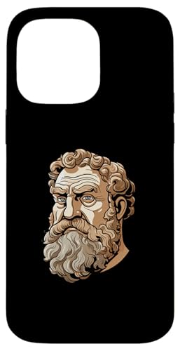 Sophokles-Karikatur Hülle für iPhone 14 Pro Max Sophokles-Karikatur Hülle für iPhone 14 Pro Max von Sophocles And Ancient Greece Art Designs