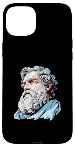 Sophokles-Karikatur Hülle für iPhone 15 Plus Sophokles-Karikatur Hülle für iPhone 15 Plus von Sophocles And Ancient Greece Art Designs