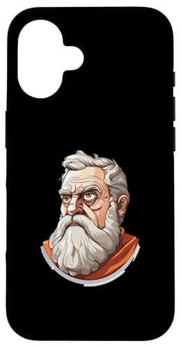 Sophokles-Karikatur Hülle für iPhone 16 Sophokles-Karikatur Hülle für iPhone 16 von Sophocles And Ancient Greece Art Designs