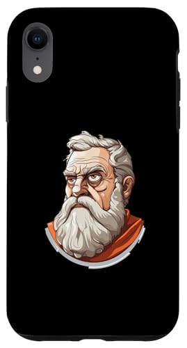 Sophokles-Karikatur Hülle für iPhone XR von Sophocles And Ancient Greece Art Designs