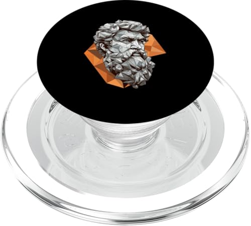 Sophokles Origami PopSockets PopGrip für MagSafe Sophokles Origami PopSockets PopGrip für MagSafe von Sophocles And Ancient Greece Art Designs