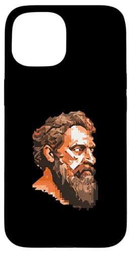 Sophokles Pixelkunst Hülle für iPhone 15 Sophokles Pixelkunst Hülle für iPhone 15 von Sophocles And Ancient Greece Art Designs