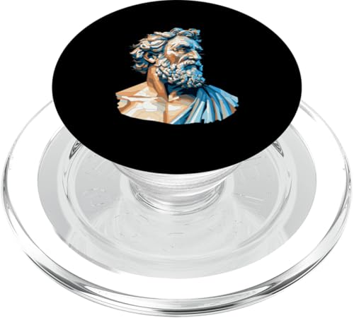 Sophokles Pixelkunst PopSockets PopGrip für MagSafe Sophokles Pixelkunst PopSockets PopGrip für MagSafe von Sophocles And Ancient Greece Art Designs