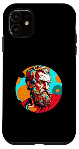 Sophokles Pop Art Hülle für iPhone 11 von Sophocles And Ancient Greece Art Designs