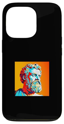 Sophokles Pop Art Hülle für iPhone 13 Pro von Sophocles And Ancient Greece Art Designs