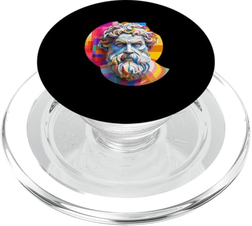 Sophokles Psychedelisch PopSockets PopGrip für MagSafe von Sophocles And Ancient Greece Art Designs