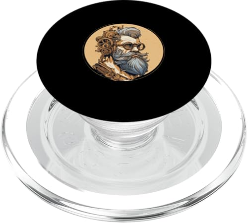 Sophokles Steampunk PopSockets PopGrip für MagSafe Sophokles Steampunk PopSockets PopGrip für MagSafe von Sophocles And Ancient Greece Art Designs