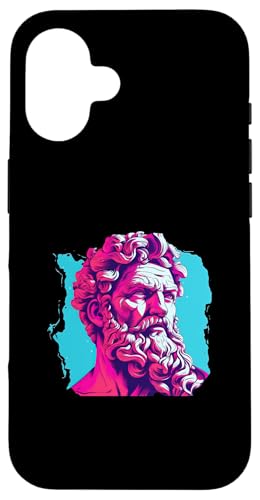 Sophokles Vaporwave Hülle für iPhone 16 Sophokles Vaporwave Hülle für iPhone 16 von Sophocles And Ancient Greece Art Designs