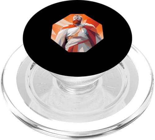 Sophokles als Superheld PopSockets PopGrip für MagSafe Sophokles als Superheld PopSockets PopGrip für MagSafe von Sophocles And Ancient Greece Art Designs