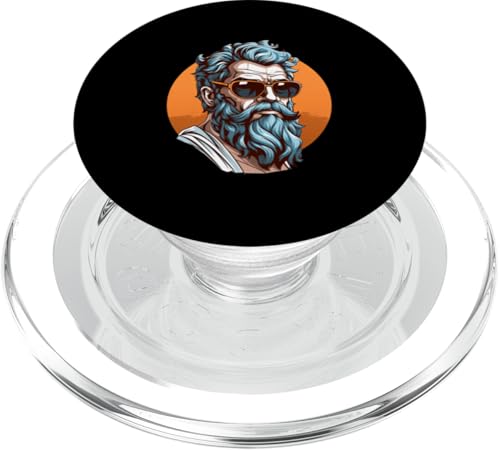 Sophokles mit Sonnenbrille PopSockets PopGrip für MagSafe Sophokles mit Sonnenbrille PopSockets PopGrip für MagSafe von Sophocles And Ancient Greece Art Designs