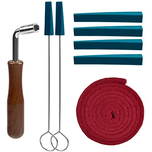 Klavierstimmer Set, Sopito 8 stück Klavierstimmer Werkzeug Professionelles Klavier Stimmband Dämpfer Stimmgeräte Piano Tuner Klavierstimmer Set, Sopito 8 stück Klavierstimmer Werkzeug Professionelles Klavier Stimmband Dämpfer Stimmgeräte Piano Tuner von Sopito