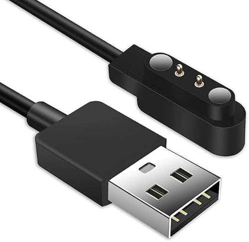 2 Nadeln Magnetic Charge Ladekabel für Smartwatch, USB Universal Magnetic Charger, 2,84 mm Magnetstecker, Schwarz, Bequemes Aufladen überall, Effizient und schnell 2 Nadeln Magnetic Charge Ladekabel für Smartwatch, USB Universal Magnetic Charger, 2,84 mm Magnetstecker, Schwarz, Bequemes Aufladen überall, Effizient und schnell von SopwMap